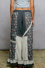 Load image into Gallery viewer, POL Mixed Patchwork Pants in Navy
