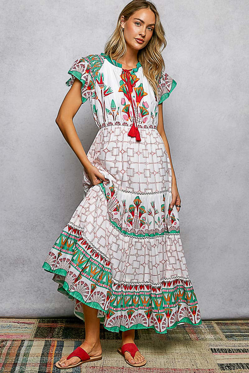 chinese dress ladies Linen Dress Pamela, Wrap Dress Linen main image 0