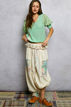 Load image into Gallery viewer, POL Beaded Puff Sleeve Sweater in Mint
