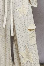 Load image into Gallery viewer, POL Floral Gauze Patch Pants in Cream
