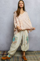 POL Textured Top in Pale Pink ON ORDER
