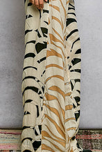 Load image into Gallery viewer, POL Contrasting Animal Print Pants in Cream Zebra Multi
