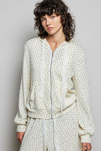 Load image into Gallery viewer, POL Soft Floral Printed Hooded Jacket in Cream Floral
