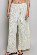 Load image into Gallery viewer, POL Textured Knit Floral Print Pants in Cream Floral
