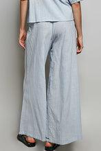 Load image into Gallery viewer, POL Cotton Embroidered Pants in Sky Multi
