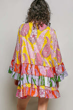 Load image into Gallery viewer, POL Mixed Floral Print High Low Dress in Pink Multi
