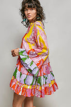 Load image into Gallery viewer, POL Mixed Floral Print High Low Dress in Pink Multi
