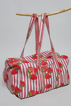 Load image into Gallery viewer, POL Multicolor Quilted Convertible Shoulder Bag in Red Multi
