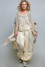 Load image into Gallery viewer, POL Woven Midi Cardigan in Natural
