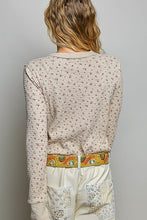 Load image into Gallery viewer, POL Ribbed Knit Long Sleeve Top in Latte
