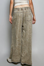 Load image into Gallery viewer, POL High Rise Terry Knit Pants in Dusty Choco
