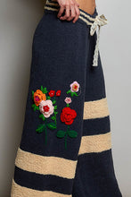 Load image into Gallery viewer, POL Knit Chenille Pants in Charcoal Multi
