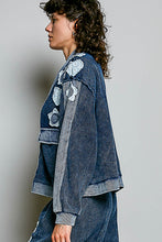 Load image into Gallery viewer, POL Vintage Thermal Cardigan in Indigo
