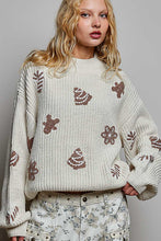 Load image into Gallery viewer, POL Chenille Christmas Sweater in Cream
