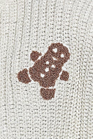 POL Chenille Christmas Sweater in Cream