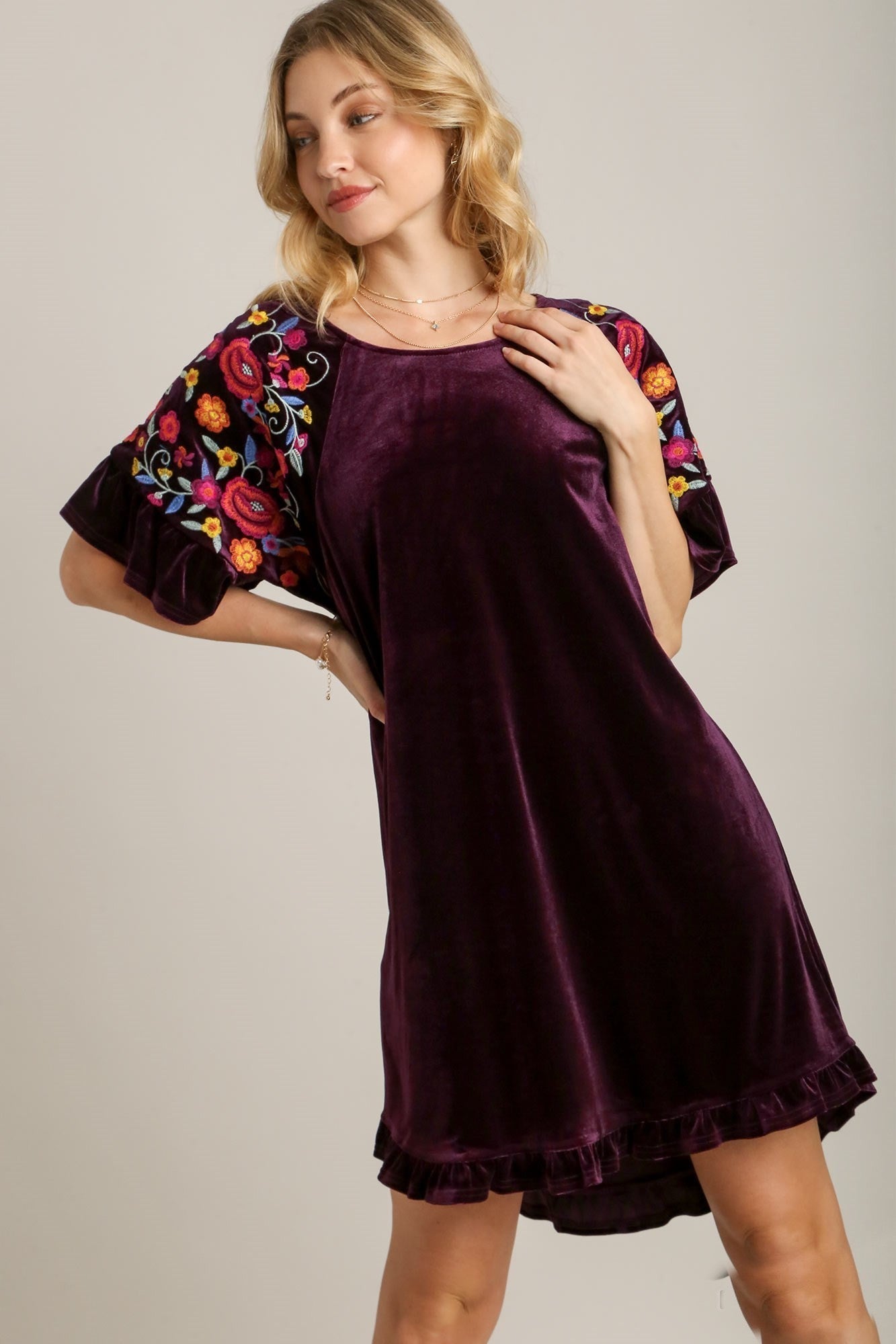 eggplant short dress Celly Mini Dress Eggplant M