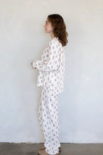 Load image into Gallery viewer, Things Between Teddy Pajama Set in Cream
