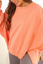 Load image into Gallery viewer, Fantastic Fawn French Terry Oversize Sweatshirt in Peach Top Fantastic Fawn   
