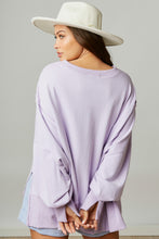 Load image into Gallery viewer, Fantastic Fawn French Terry Oversize Sweatshirt in Lavender  Fantastic Fawn   
