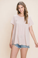 Load image into Gallery viewer, Cotton Bleu Soft Cotton A-Line Top in Rose Shirts &amp; Tops cotton bleu   
