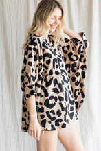 Load image into Gallery viewer, Jodifl Leopard Dolman Half Sleeves Top Shirts &amp; Tops Jodifl   
