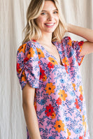 Jodifl Floral Print Top in Pink