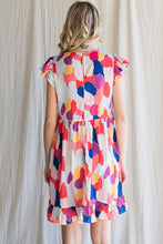 Load image into Gallery viewer, Jodifl Multicolor Printed Mini Dress Dress Jodifl   

