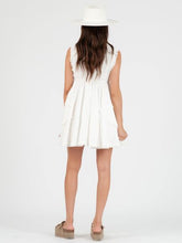 Load image into Gallery viewer, Lucca Couture AMY Mini Dress in White Dress Lucca Couture   
