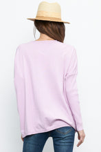 Load image into Gallery viewer, Newbury Kustom Boxy Fit Sweater in Lavender Shirts &amp; Tops Newbury Kustom   
