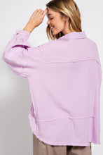 Load image into Gallery viewer, Easel Loose Fit Gauze Top in Lilac Pink Shirts &amp; Tops Easel   
