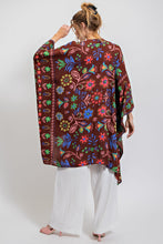 Load image into Gallery viewer, Easel All I Need Flowy Kimono in Chocolate Kimono Easel   
