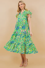 Load image into Gallery viewer, SundayUp Multi Print Midi Dress in Green  SundayUp   
