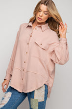 Load image into Gallery viewer, Easel Loose Fit Gauze Top in Dusty Rose Shirts &amp; Tops Easel   
