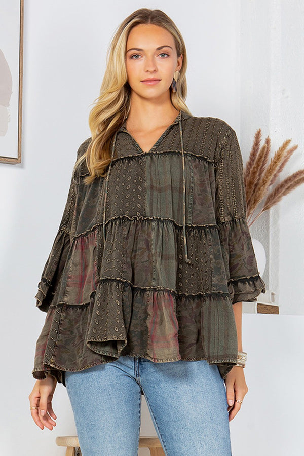 Patchwork Tops | Young Threads Clothing | Shop June Adel