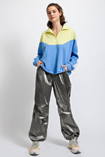 Load image into Gallery viewer, Easel Metallic Parachute Cargo Pants in Ash Pants Easel   

