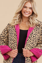 Load image into Gallery viewer, Jodifl Quilted Reversible Jacket in Magenta Coats &amp; Jackets Jodifl   
