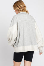 Load image into Gallery viewer, Sewn+Seen Terry Knit Pullover Jacket in Heather Grey Jacket Sewn+Seen   
