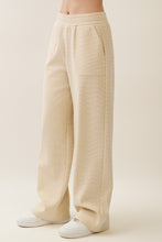 Load image into Gallery viewer, Veveret Striped Lounge Pants in Light Mustard

