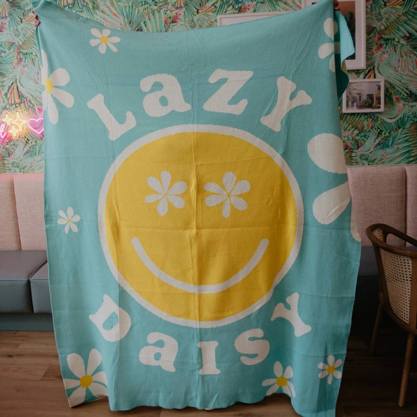 Katydid Lazy Daisy Oversized Blanket Blanket Katydid   
