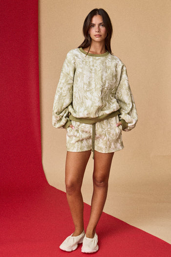 Papermoon Woodland Camo Lounge Set in Olive