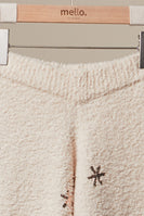 mello. Christmas Tree Sweater Pants in Ivory