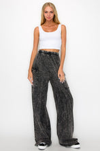 Load image into Gallery viewer, J. Her Cotton Mineral Washed Cargo Pants in Charcoal Pants J.Her   
