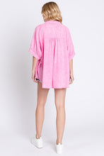 Load image into Gallery viewer, Sewn+Seen Oxford Button Down Top in Pink Shirts &amp; Tops Sewn+Seen   
