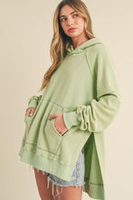 Load image into Gallery viewer, Aemi + Co Deb Hoodie Top in Sage
