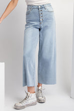 Load image into Gallery viewer, Easel High Waisted 5 Button Front Jeans in Light Denim
