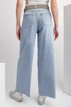 Load image into Gallery viewer, Easel Soft Stretch Denim Pants in Light Denim Pants Easel   
