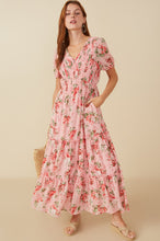 Load image into Gallery viewer, Hayden Floral Print Maxi Dress in Pink
