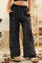 Load image into Gallery viewer, BlueVelvet Cotton Terry Knit Pants in Charcoal Pants BlueVelvet   
