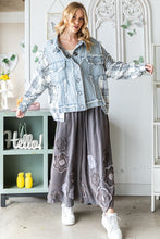 Load image into Gallery viewer, Oli &amp; Hali Mixed Denim and Plaid Jacket Jacket Oli &amp; Hali   
