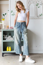 Load image into Gallery viewer, Oli &amp; Hali Mineral Washed Baggy Jeans in Denim Pants Oli &amp; Hali   
